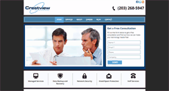 Desktop Screenshot of crestviewit.com